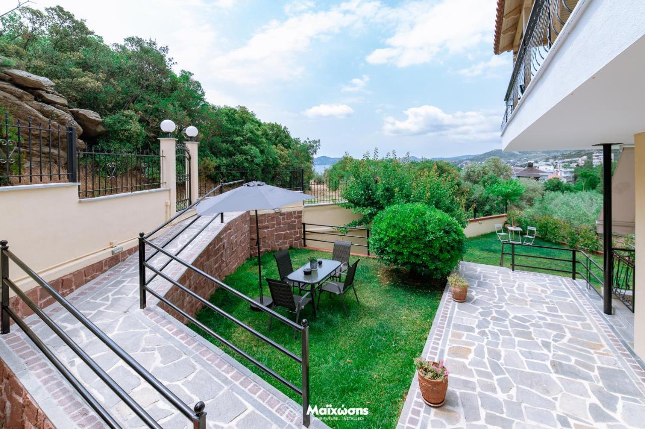 Helianthos Villa - Apartment No3 Кавала Екстер'єр фото