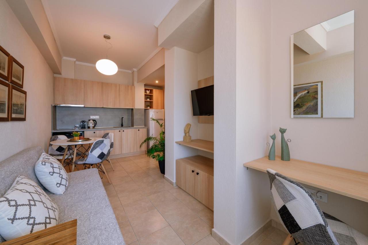 Helianthos Villa - Apartment No3 Кавала Екстер'єр фото